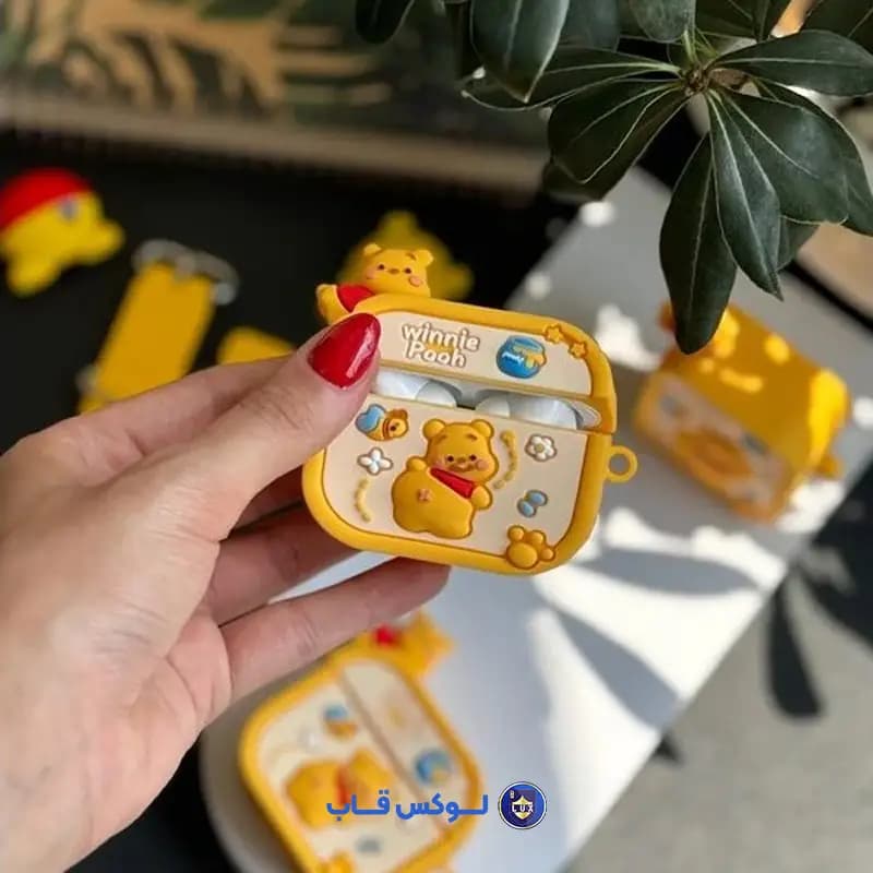 کاور محافظ ایرپاد پرو 2 اپل طرح winnie pooh — تصویر ۲