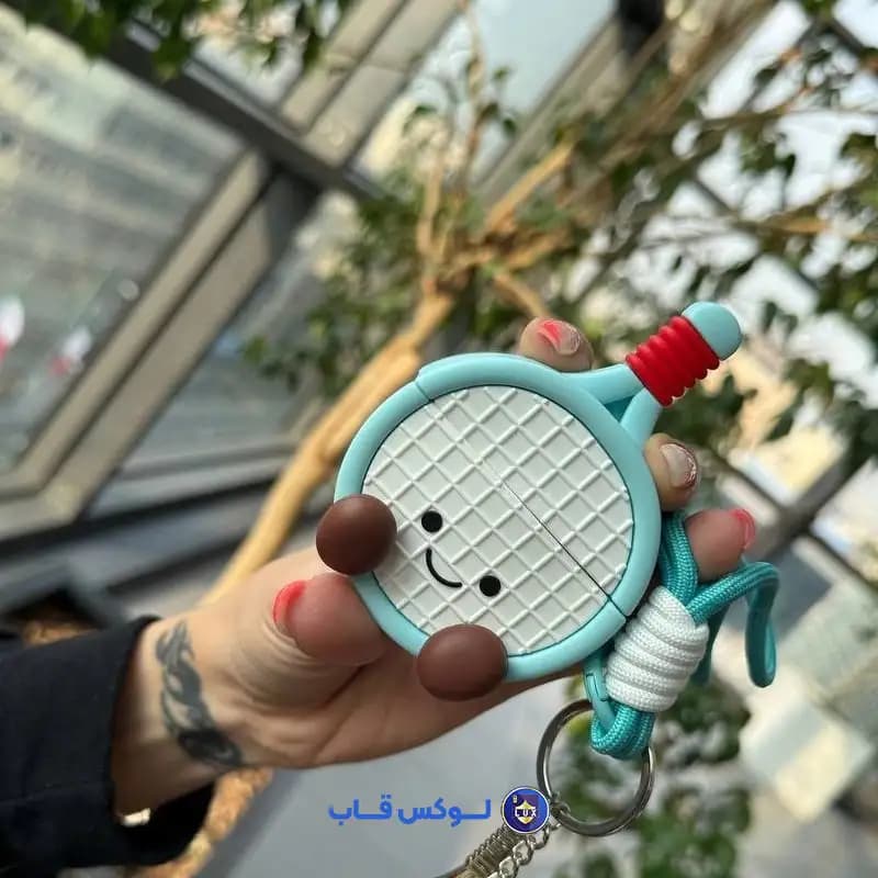 کاور محافظ ایرپاد پرو 2 اپل طرح راکت تنیس آبی