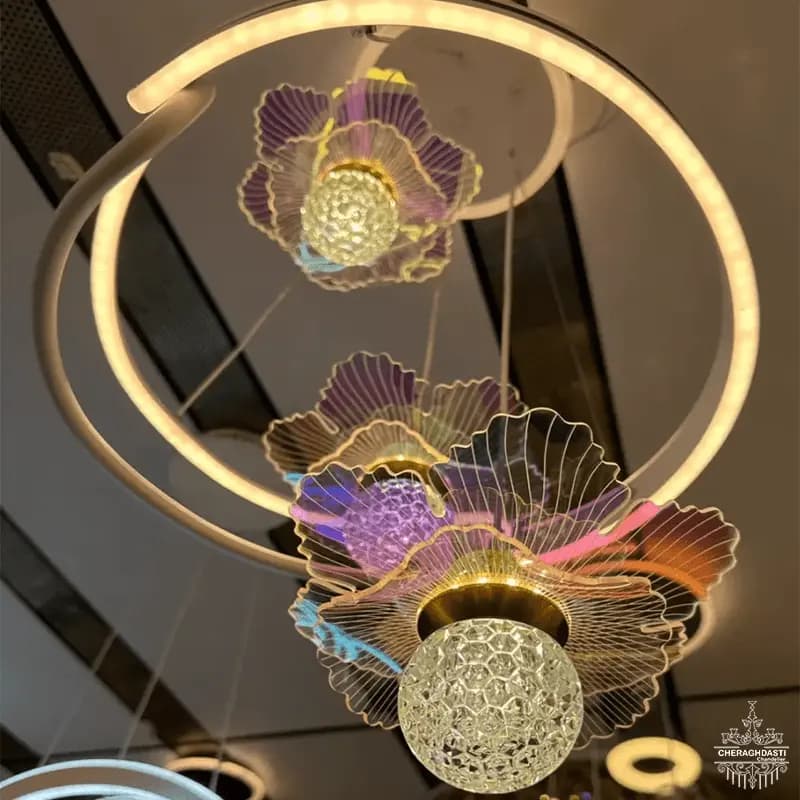 لوستر مدرن کد M1038 — تصویر ۲