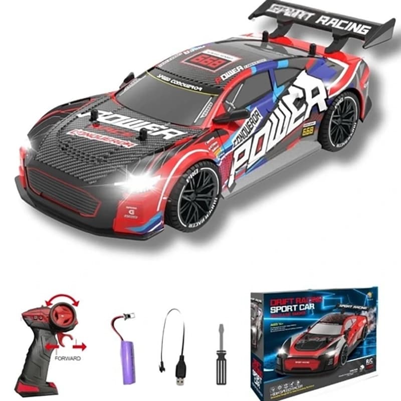 ماشین سوپر GT RC Drift 1:16 ماشین مسابقه ورزشی دیریفت — تصویر ۳