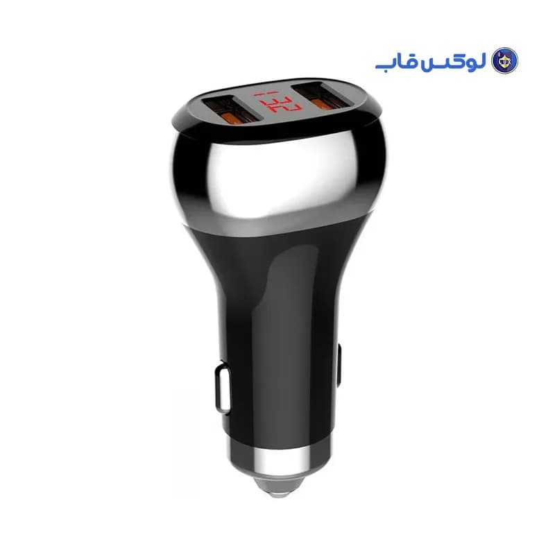 شارژر فندکی 36 وات LDNIO مدل C2 با کابل تبدیل TYPE-C — تصویر ۳