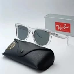 عینک آفتابی ری بن مدل ویفرر ریورس Ray-Ban RBR0502S با فریم کائوچویی و محافظت UV400 — تصویر ۱۲