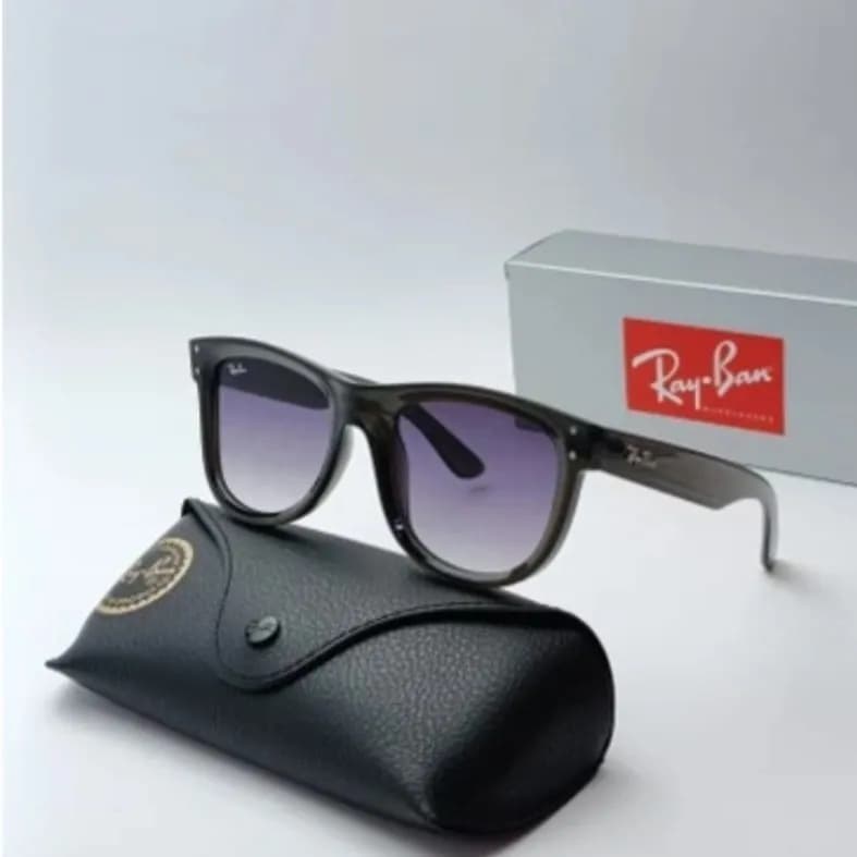 عینک آفتابی ری بن مدل ویفرر ریورس Ray-Ban RBR0502S با فریم کائوچویی و محافظت UV400 — تصویر ۸