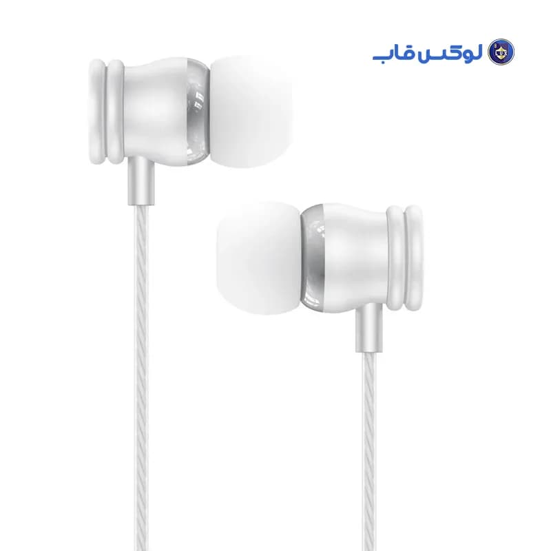 هندزفری سیمی تایپ سی XO مدل XO-EP80 سفید — تصویر ۴