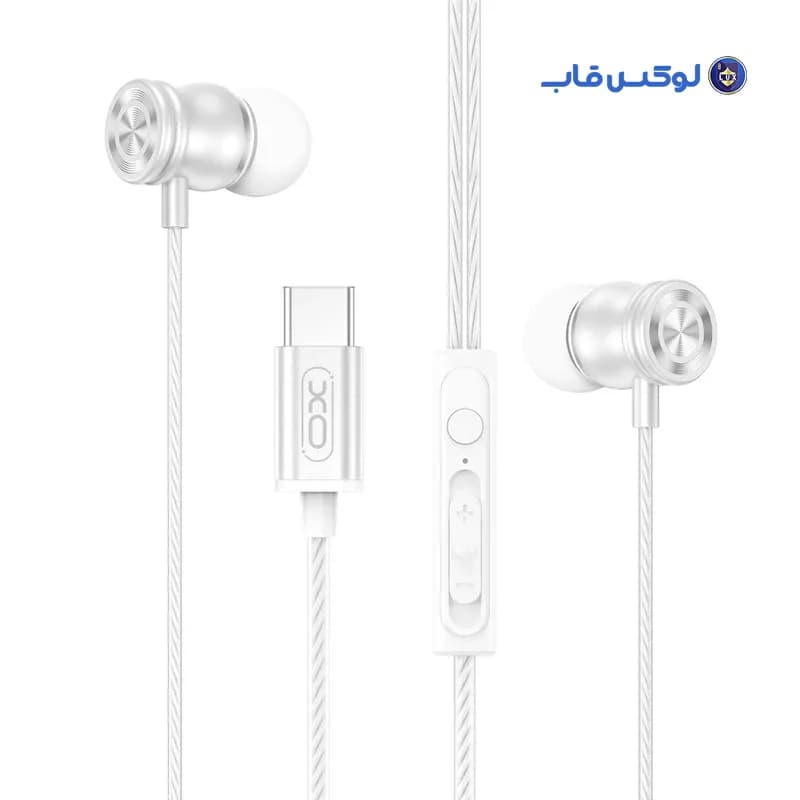 هندزفری سیمی تایپ سی XO مدل XO-EP80 سفید