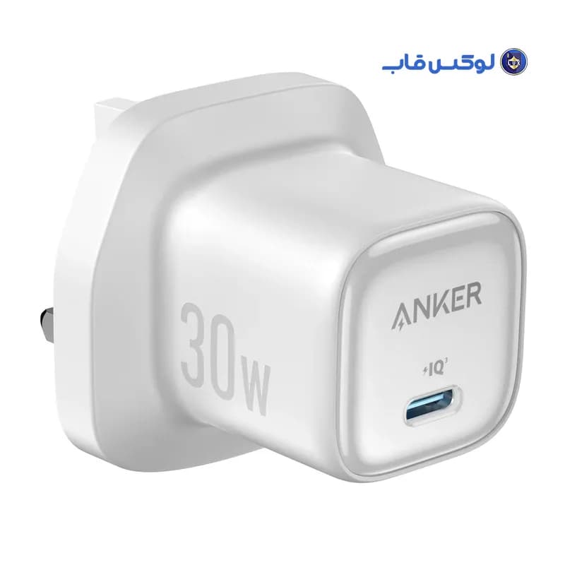 آداپتور 30 وات فست شارژ ANKER مدل Zolo A2698K21 گارانتی آسان سرویس