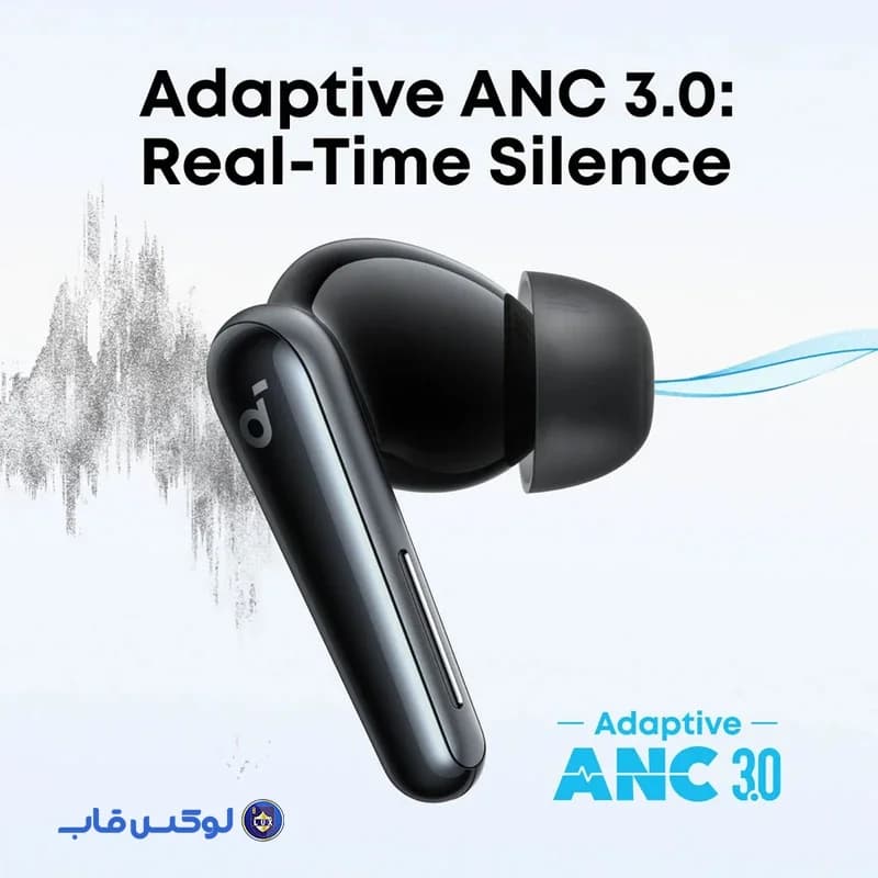 ایرپاد بلوتوثی ANKER مدل Soundcore Liberty 5 با نویز کنسلینگ فعال (ANC) — تصویر ۳