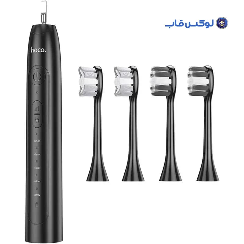 مسواک برقی HOCO مدل HP60 همراه 4 سری یدک — تصویر ۵