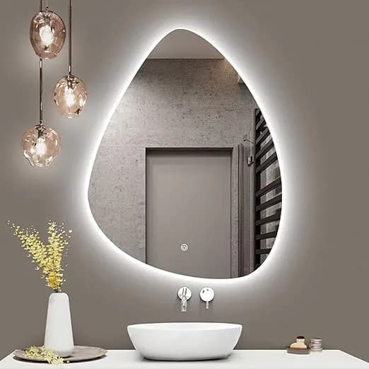 آینه بک لایت مدل سه ضلعی کد V5080 — تصویر ۵