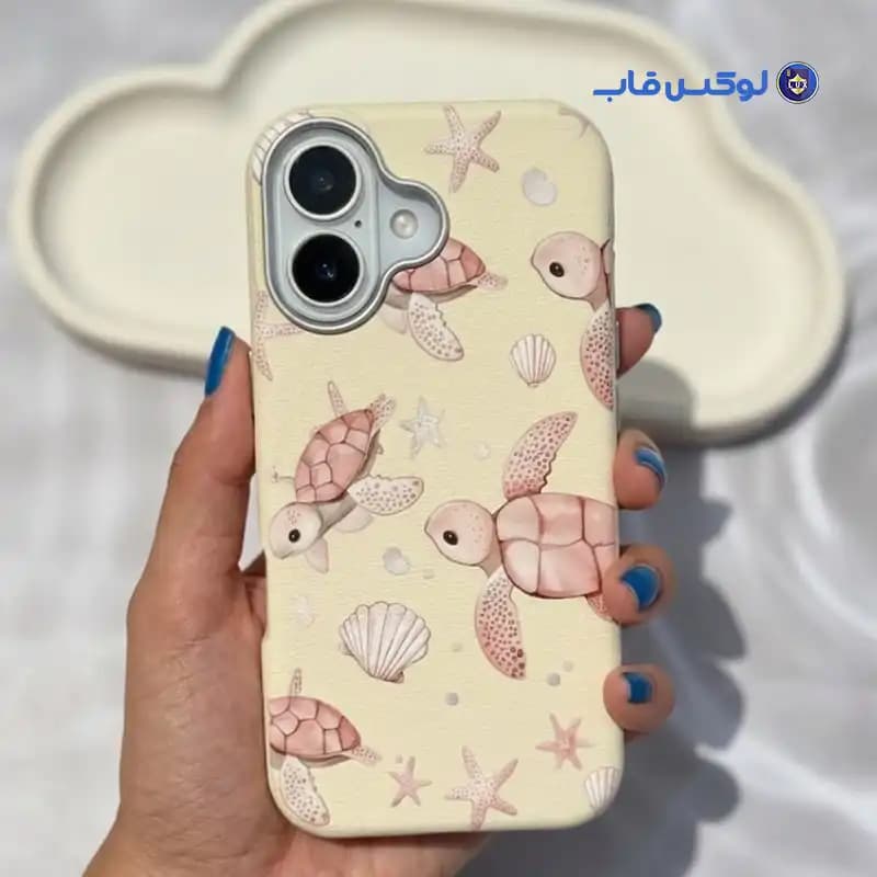 قاب Masa Pinky Sea Turtles برای موبایل iPhone 13/14