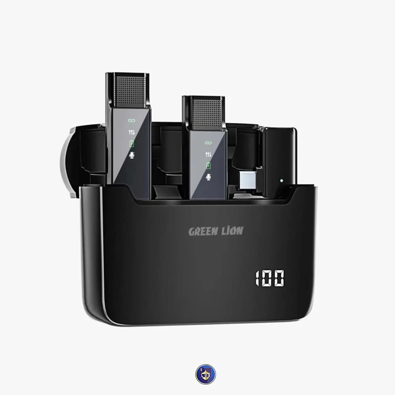 میکروفن بی سیم 2in1 DIGITAL DISPLAY LITHTNING گرین لاین