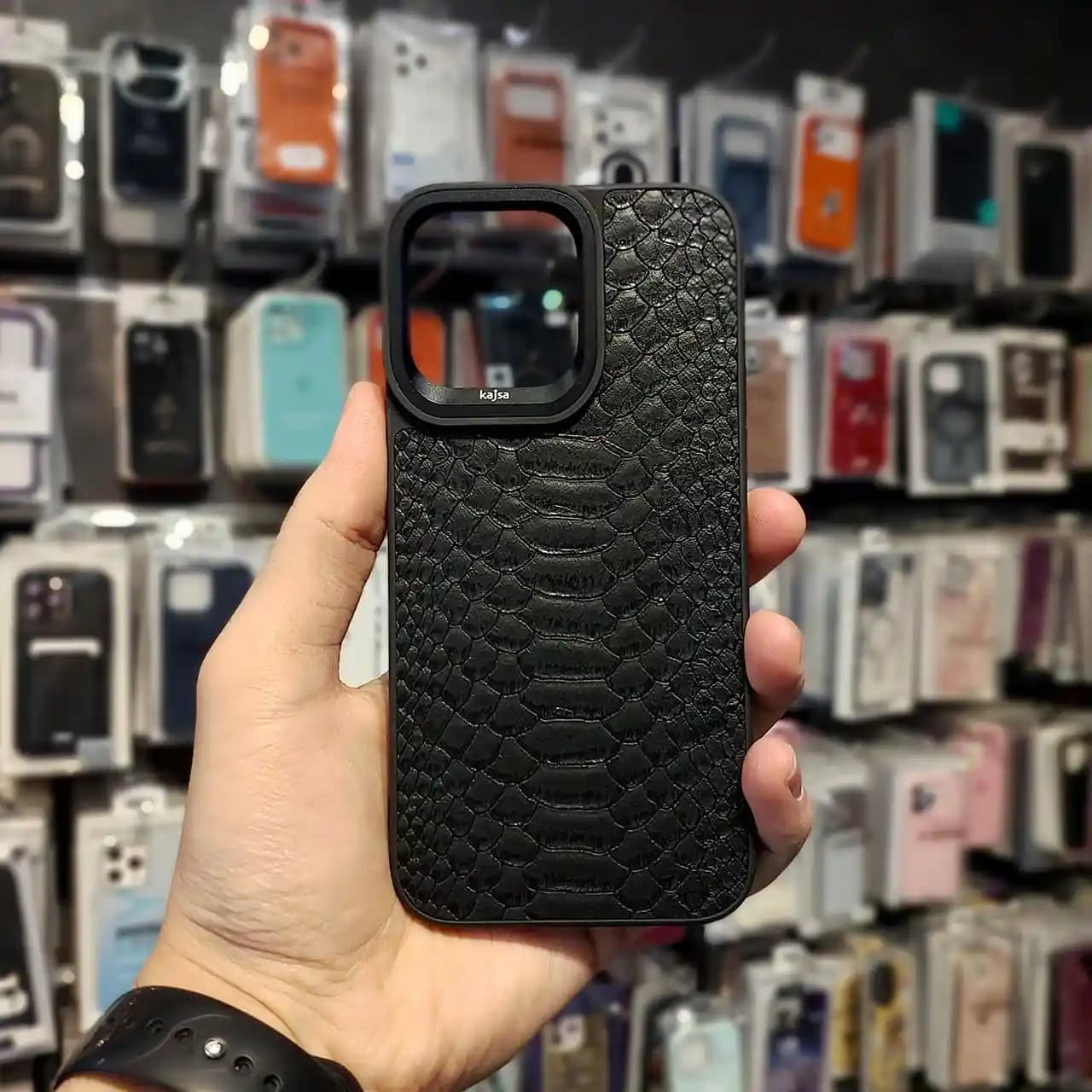 قاب Snake برند Kajsa برای موبایل IPhone 14 Promax — تصویر ۶