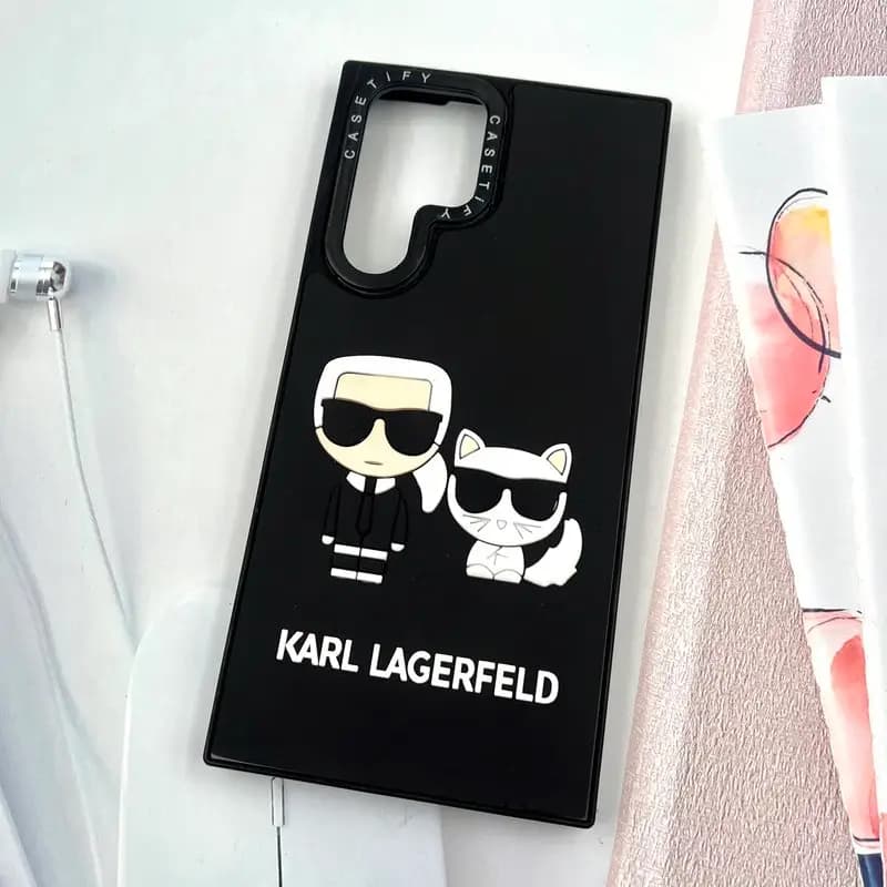 قاب Karl Lagerfeld برجسته برای IPhone 14 Promax — تصویر ۲