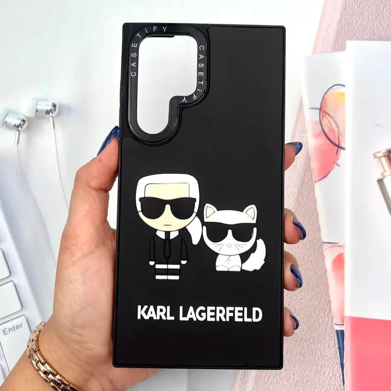 قاب Karl Lagerfeld برجسته برای IPhone 14 Promax