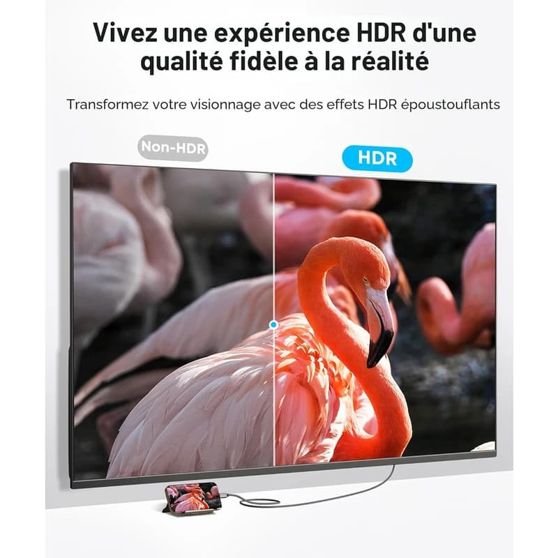 کابل تبدیل Nano A87E0 انکر USB-C به HDMI — تصویر ۹