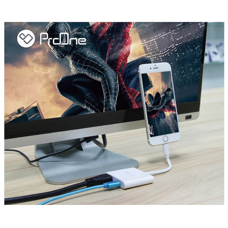 مبدل HDMI به لایتنینگ ProOne مدل PHU550 — تصویر ۳