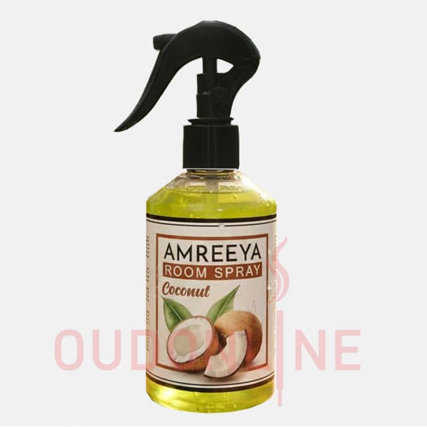 اسپری خوشبو کننده هوا آمریا Amreeya مدل کوکونات ( نارگیل ) coconut حجم 250 میلی لیتر — تصویر ۲