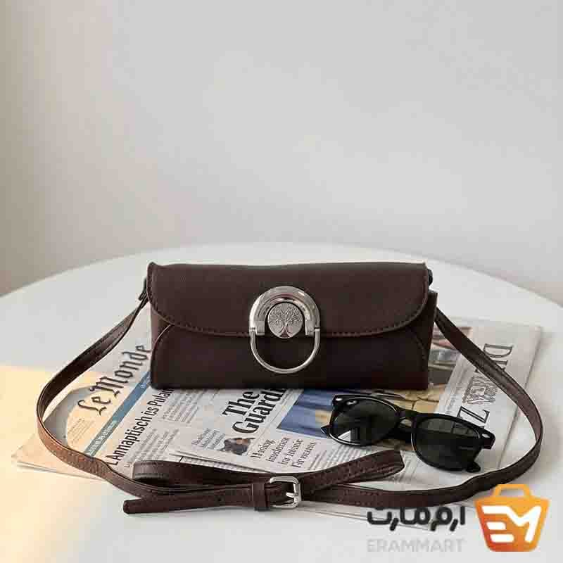 کیف زنانه مجلسی کاکتوس | کیفیت مستر با یراق رنگ ثابت — تصویر ۲