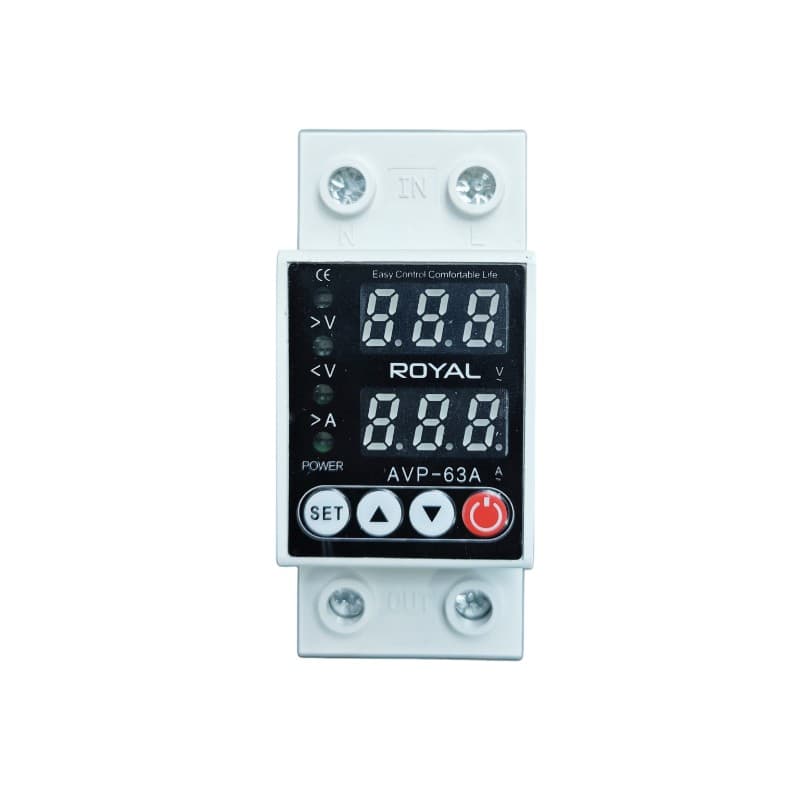 محافظ ولتاژ 63 آمپر رویال مدل 2P63A — تصویر ۸
