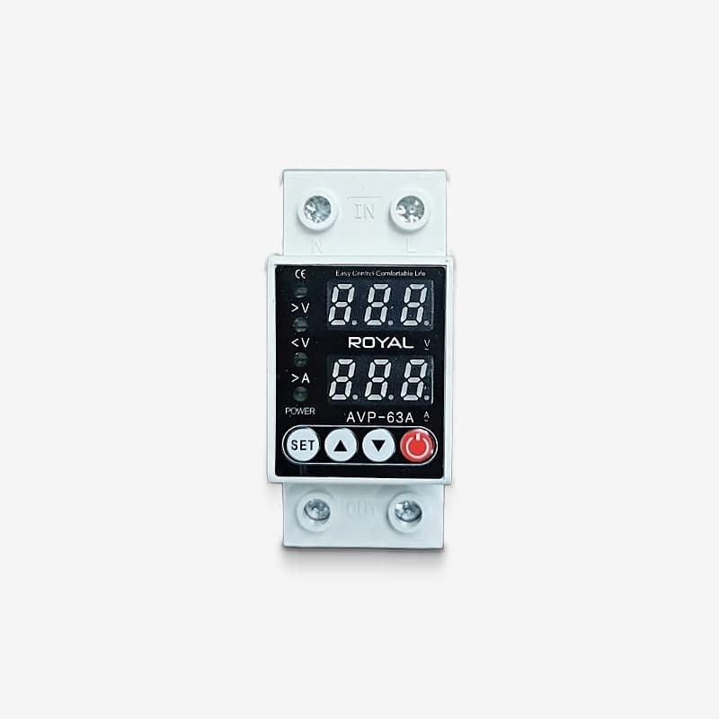محافظ ولتاژ 63 آمپر رویال مدل 2P63A — تصویر ۶