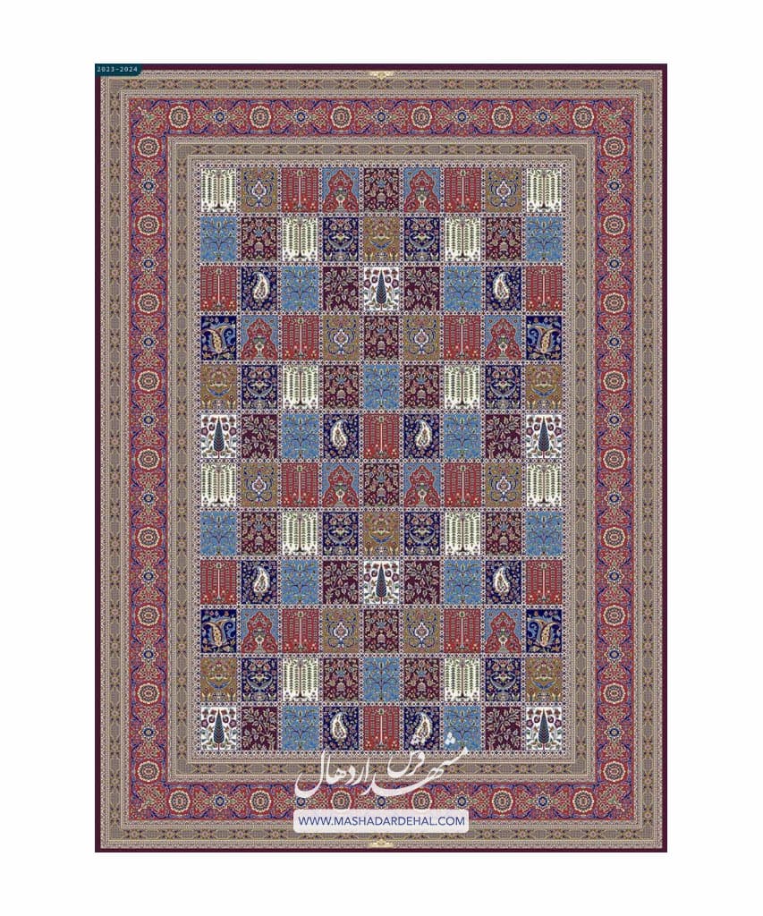 فرش ماشینی کلاسیک کد 1200548
