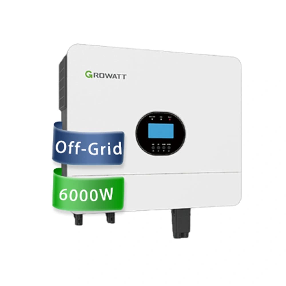 سانورتر 6 کیلووات 48 ولت 100 آمپر MPPT برند GROWATT مدل SPF 6000 ES Plus