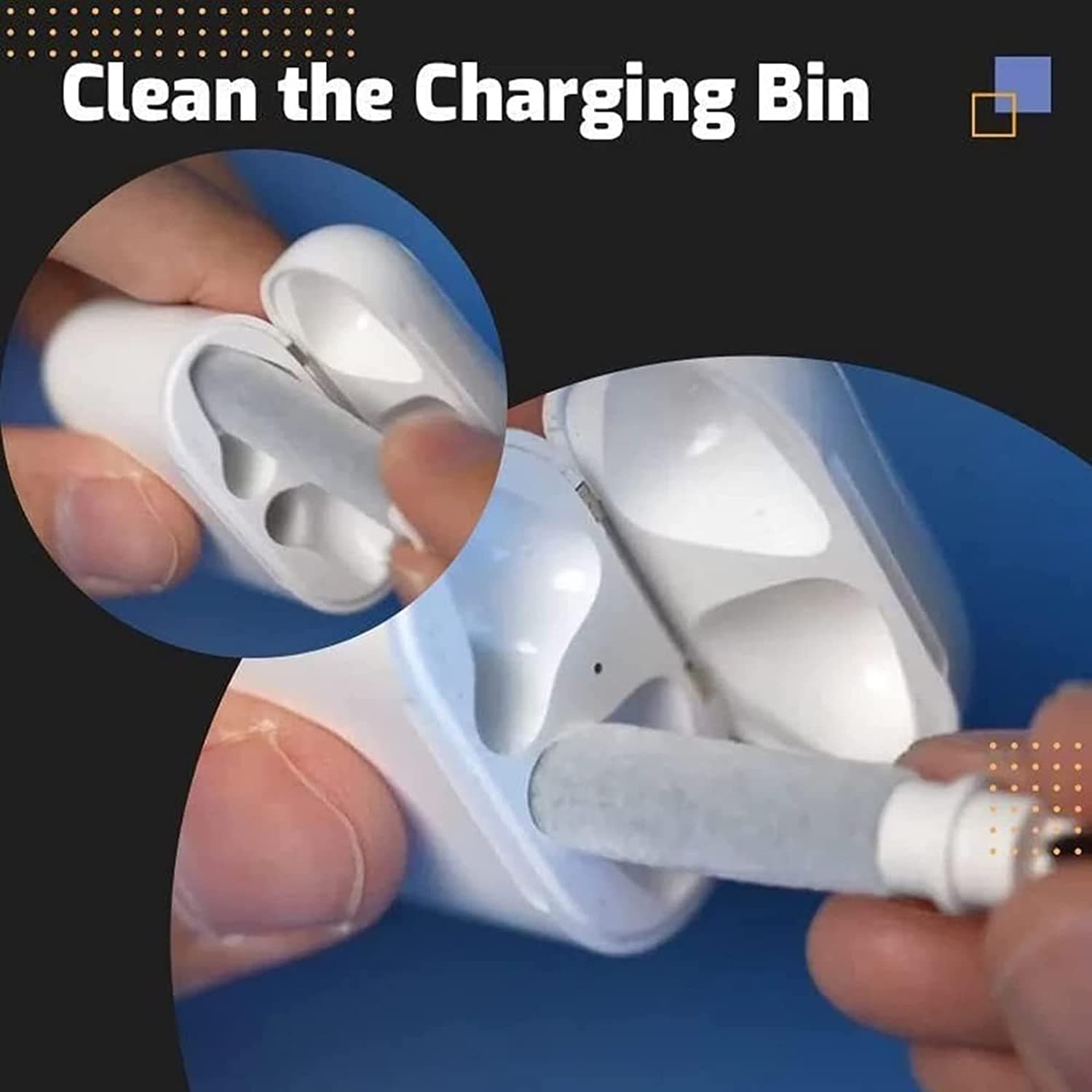 قلم تمیزکننده ایرپاد مدل Multi Cleaning Pen multipurpose — تصویر ۵
