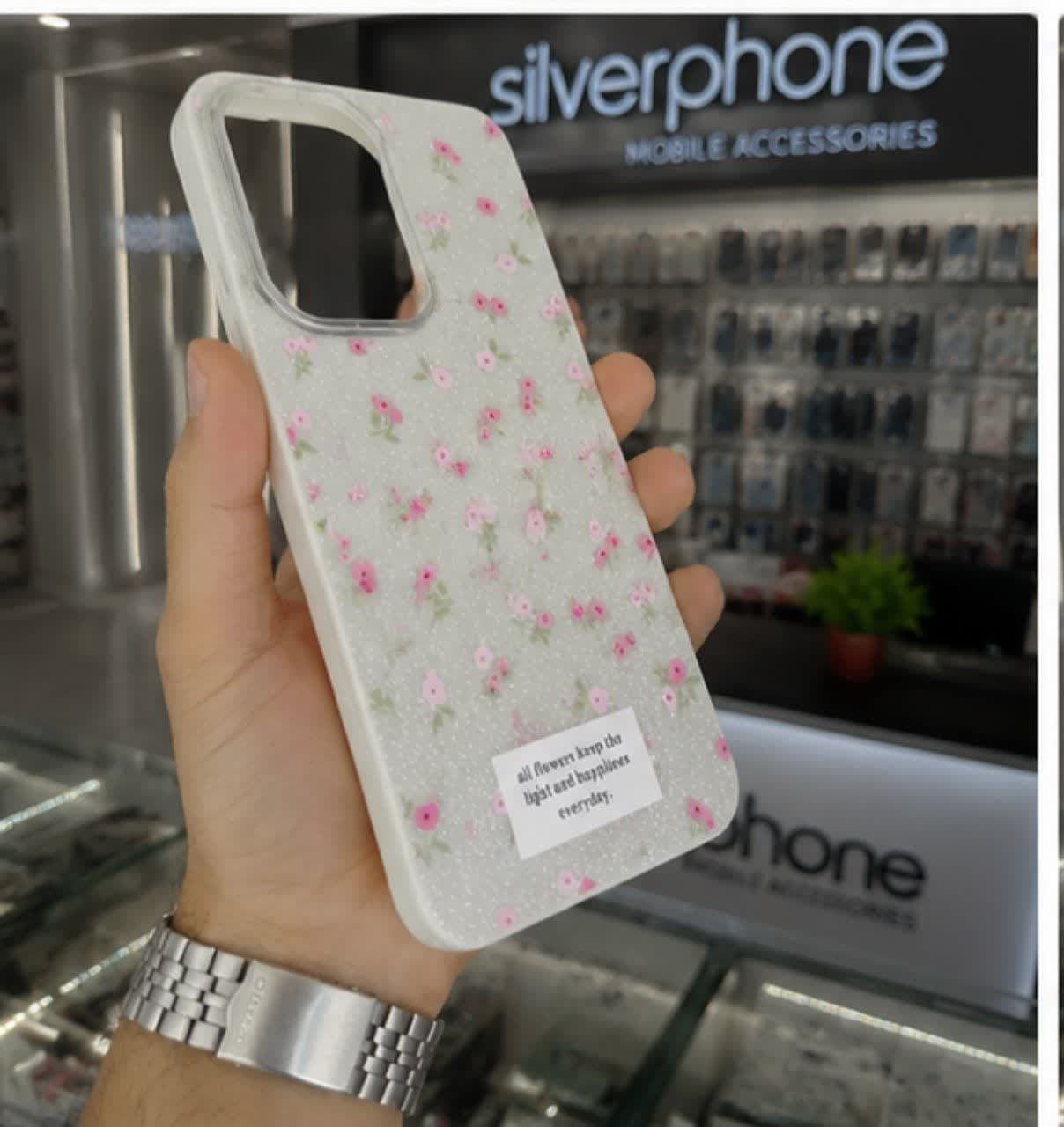 قاب طرحدار پاپیون / گل گلی اکلیلی شیائومی Note 14 4G — تصویر ۷