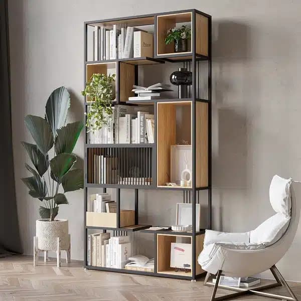 شلف و کتابخانه مدرن ایستا مدل MG3100