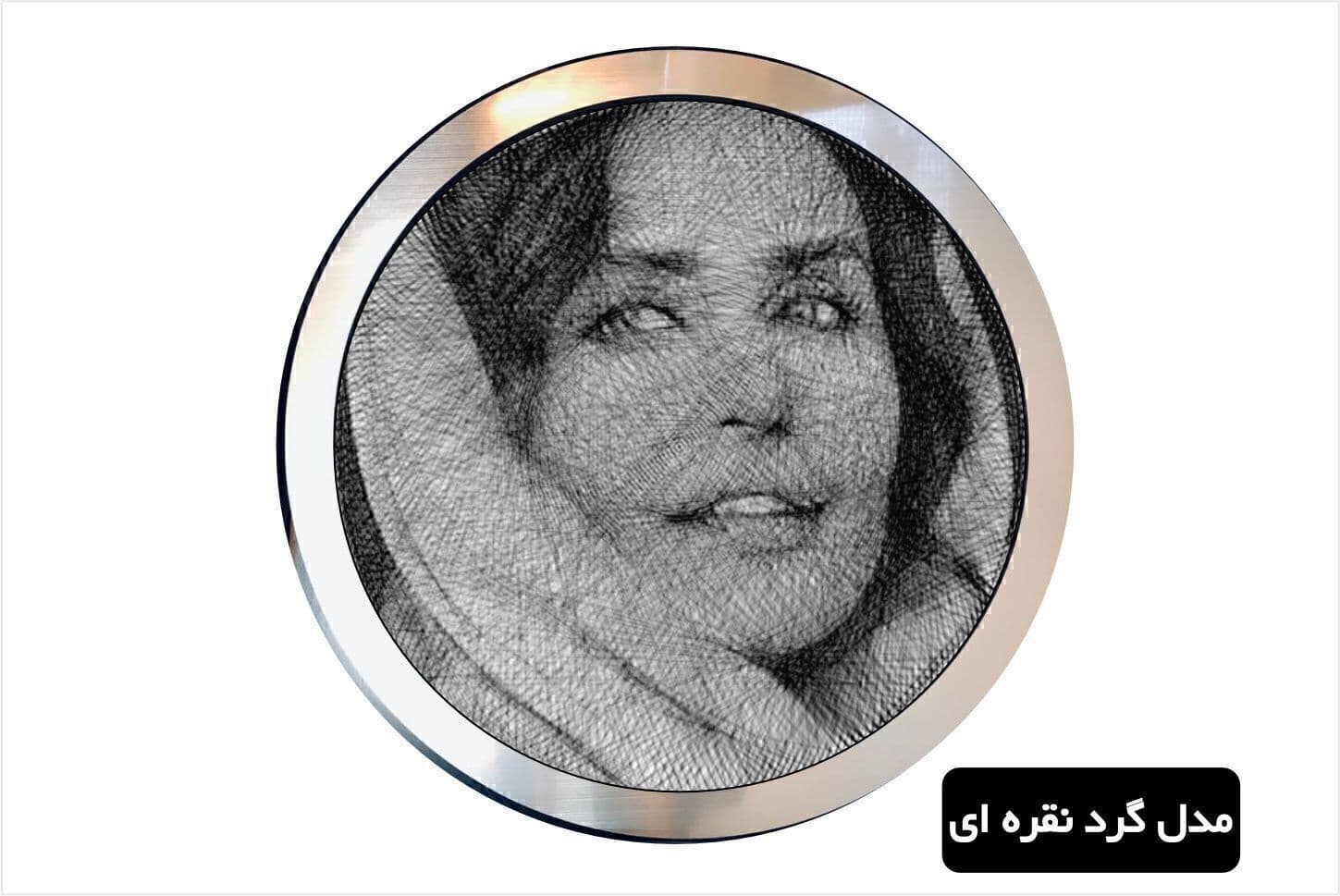 تابلو چهره میخ ونخ — تصویر ۳