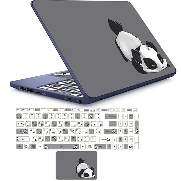 استیکر لپ تاپ راتیانا مدل Cute Panda 02
