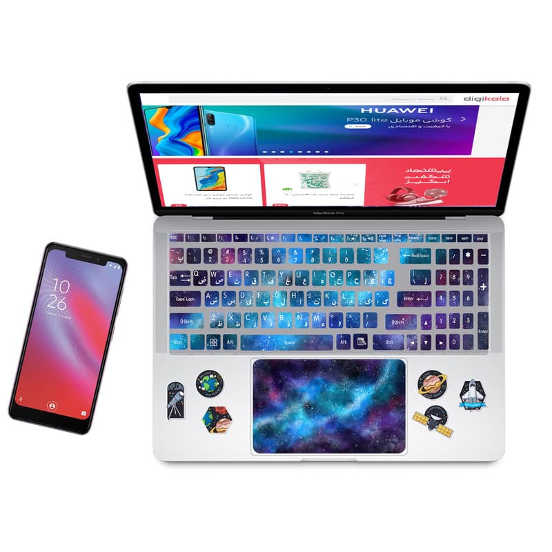استیکر لپ تاپ کد sp-ace02 — تصویر ۳