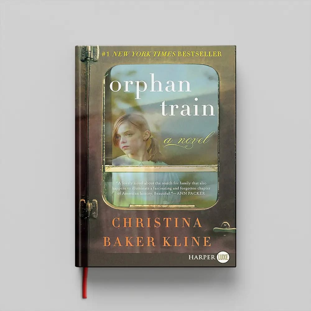 کتاب Orphan train girl جلد سخت (HARDCOVER) — تصویر ۲
