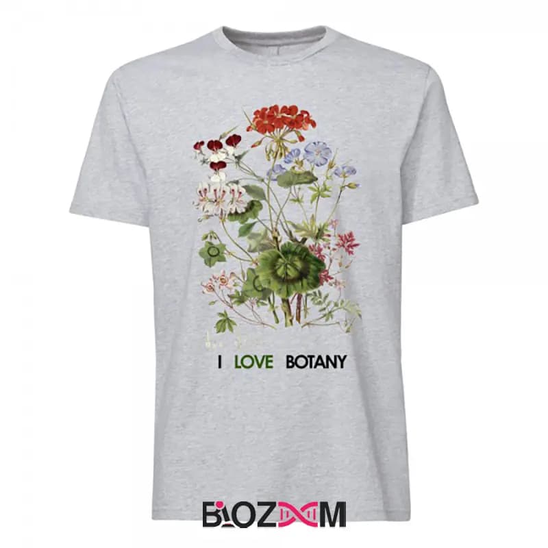 تیشرت طرح I love botany زیست شناسی – کد 154 — تصویر ۸