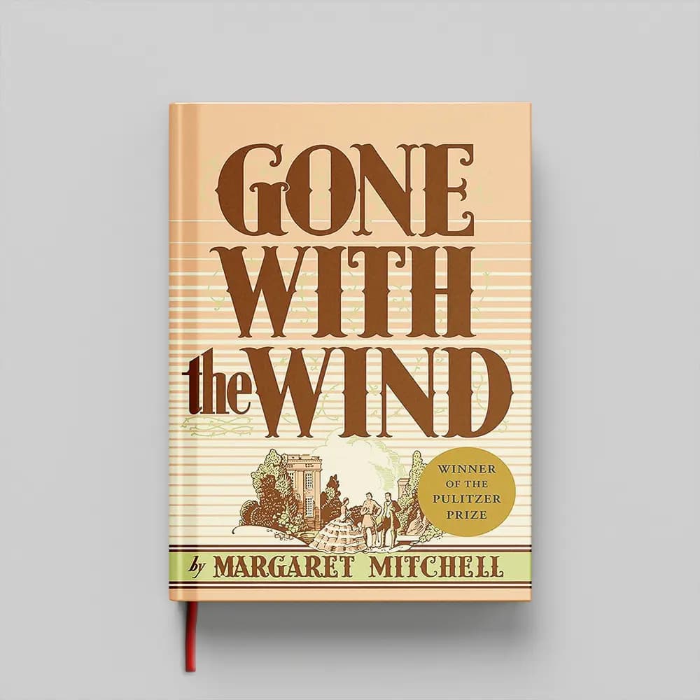 کتاب (1) Gone with the Wind جلد سخت (HARDCOVER) — تصویر ۲