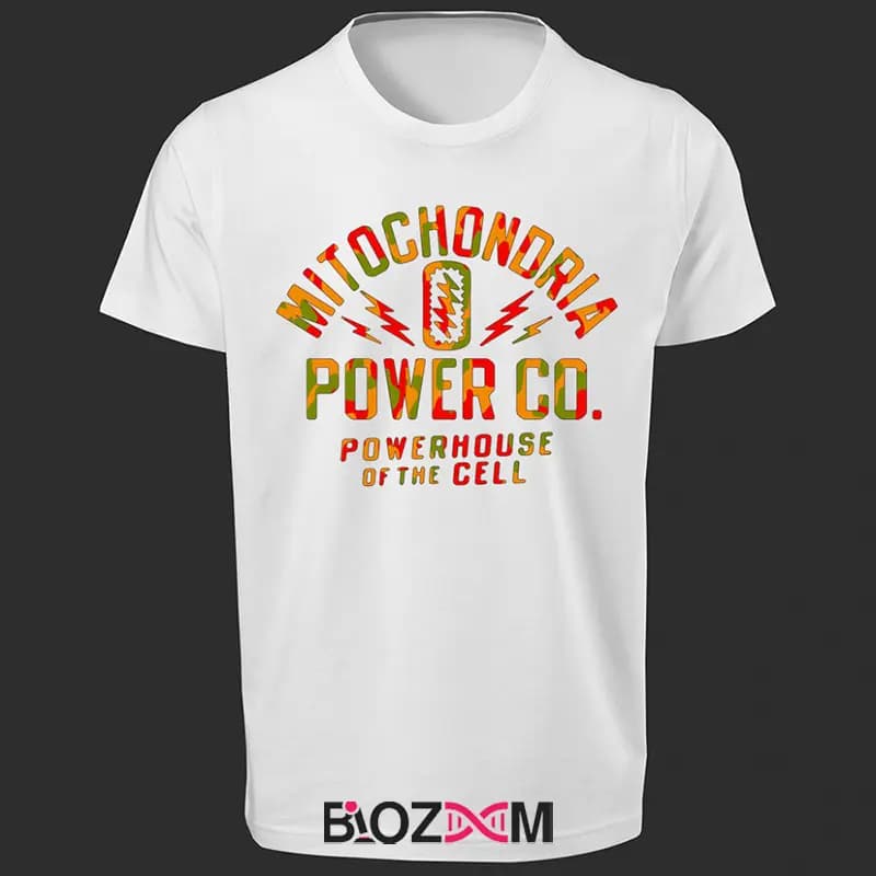 تیشرت طرح mitochondria power co زیست شناسی – کد 159