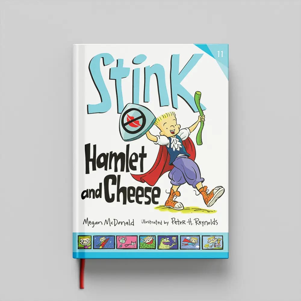 کتاب Stink Hamlet and Cheese 11 جلد سخت (HARDCOVER)
