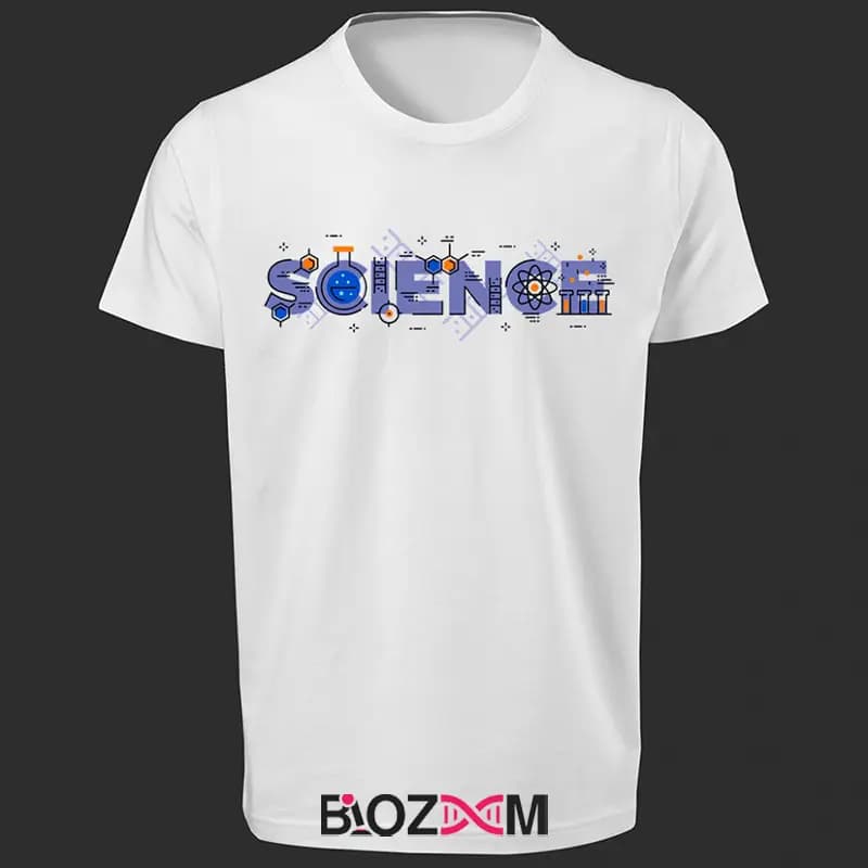 تیشرت طرح science زیست شناسی – کد 166