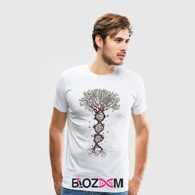 تیشرت طرح DNA درختی زیست شناسی – کد 169 — تصویر ۷