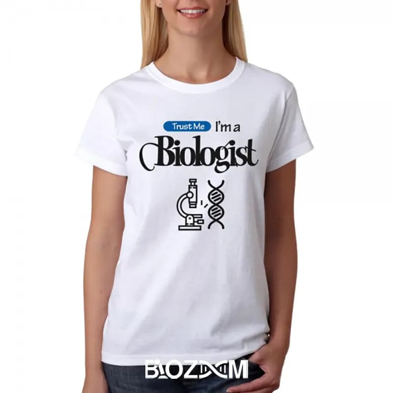 تیشرت طرح trust me, I am biologist زیست شناسی – کد 174 — تصویر ۷