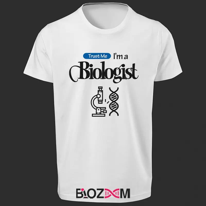تیشرت طرح trust me, I am biologist زیست شناسی – کد 174 — تصویر ۶