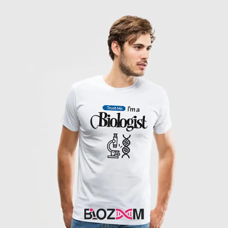 تیشرت طرح trust me, I am biologist زیست شناسی – کد 174 — تصویر ۵