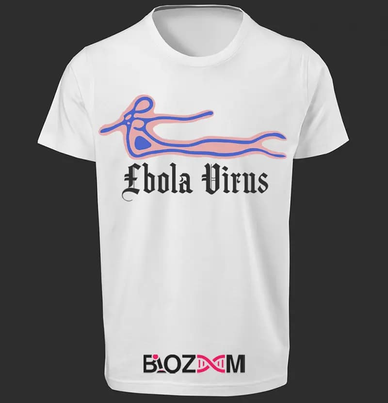 تیشرت طرح ebola virus زیست شناسی – کد 176 — تصویر ۵