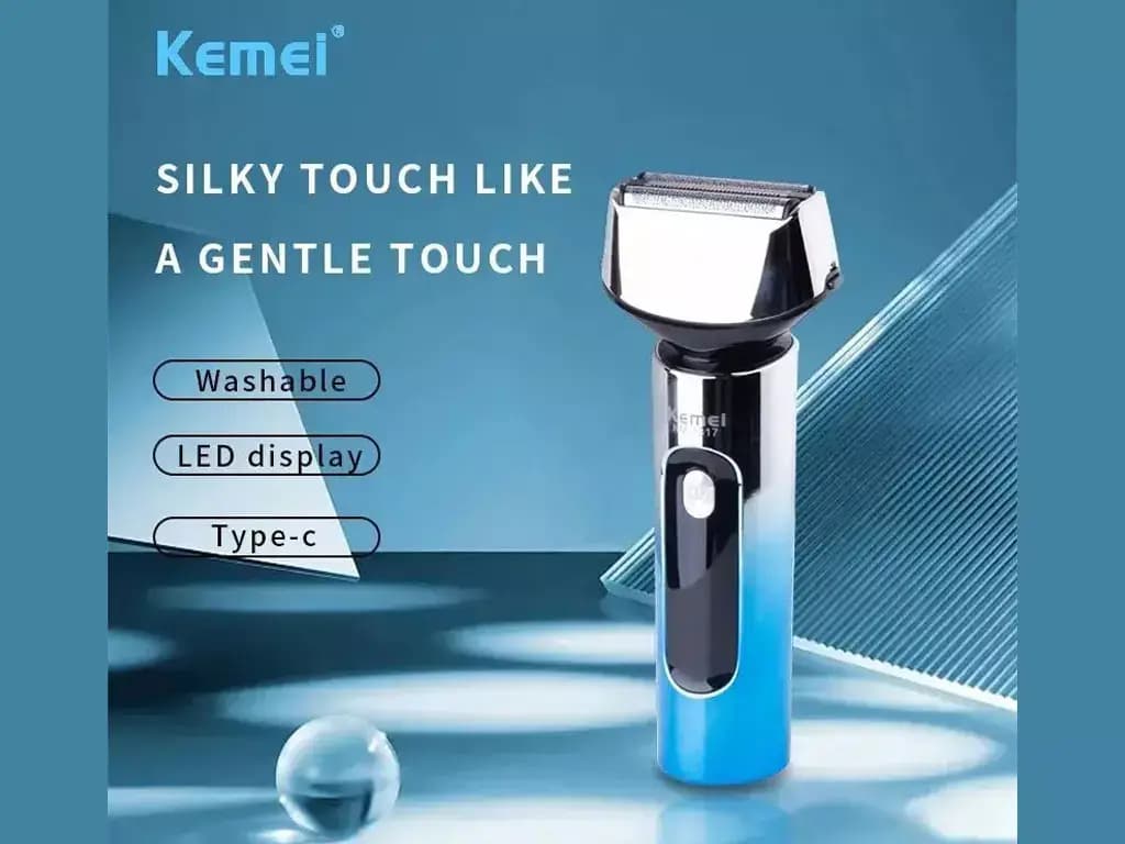 شیور ضدآب کیمی مدل Kemei 1317 اصل — تصویر ۸