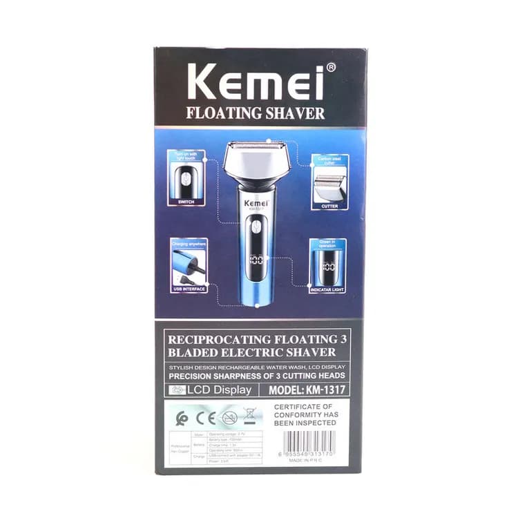 شیور ضدآب کیمی مدل Kemei 1317 اصل — تصویر ۵