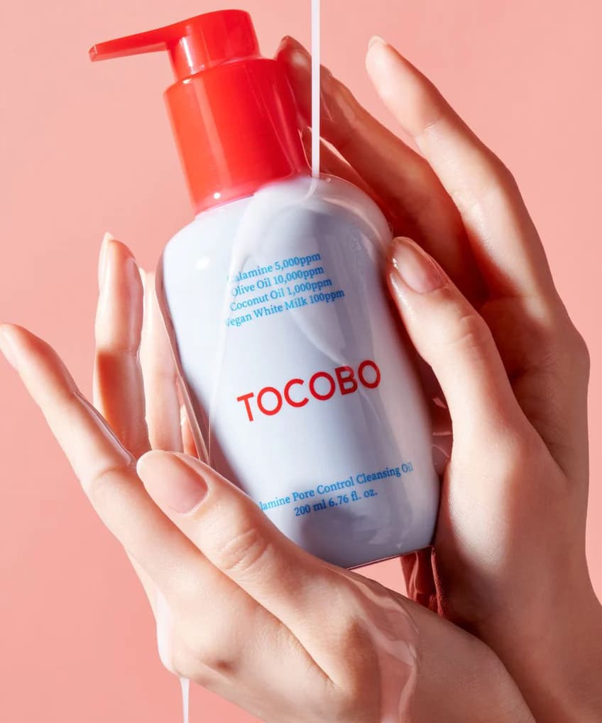 روغن پاک کننده توکوبو کنترل کننده منافذ Tocobo Calamine pore Control Cleansing Oil — تصویر ۸
