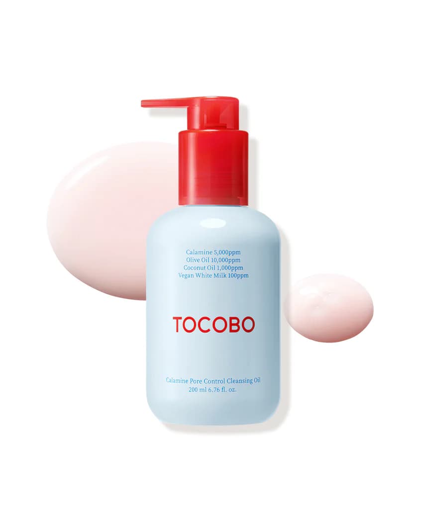 روغن پاک کننده توکوبو کنترل کننده منافذ Tocobo Calamine pore Control Cleansing Oil — تصویر ۷