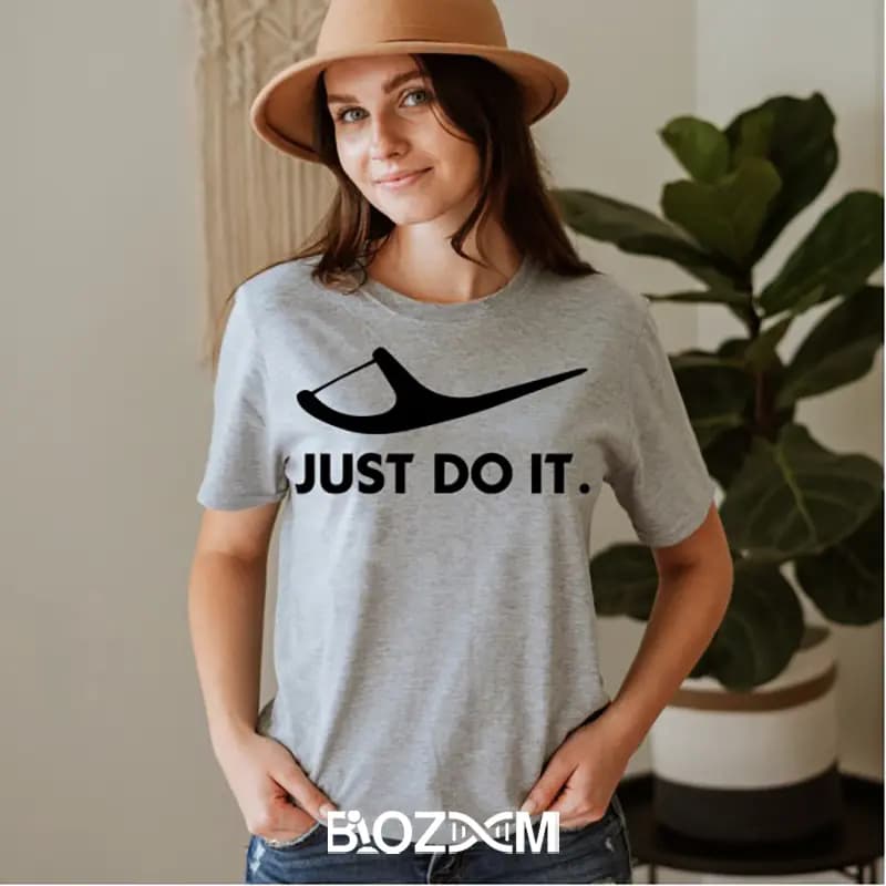 تیشرت طرح just do it دندان پزشکی – کد 102 — تصویر ۱۰