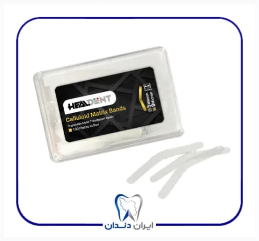 نوار سلولوییدی شفاف هلالی هیلدنت – HEALDENT Transparent celluloid tape