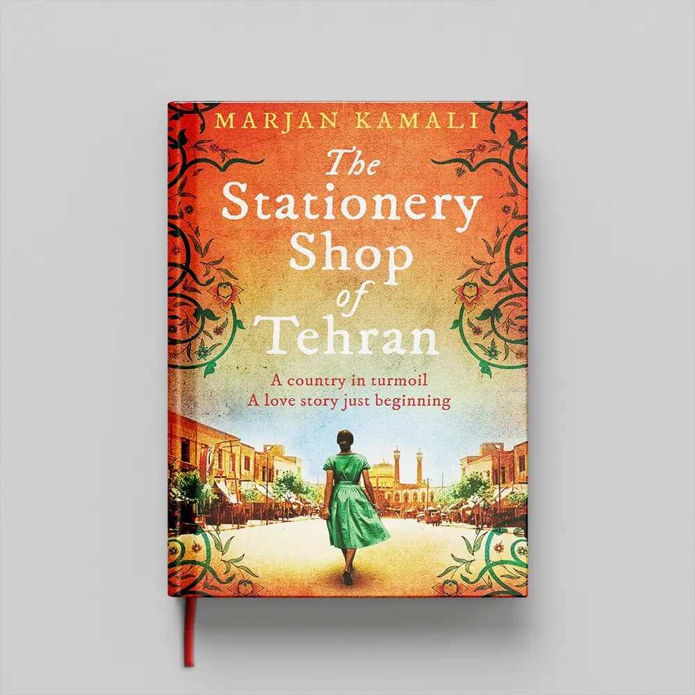 کتاب The stationery shop of Tehran جلد سخت (HARDCOVER) — تصویر ۲